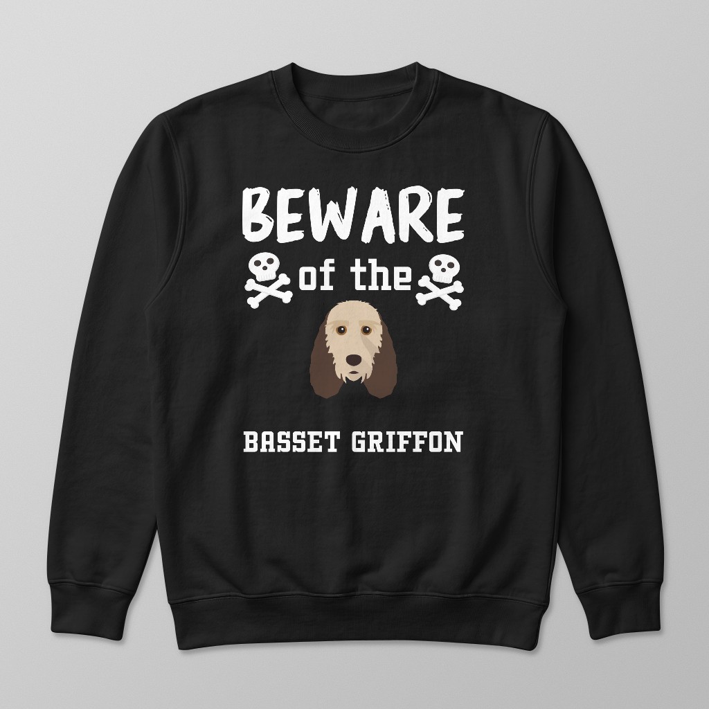 Beware of the Dog: Personalised {breedFullName} Sweatshirt