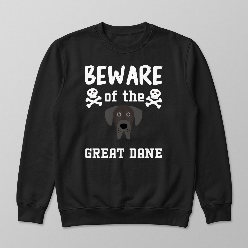 Beware of the Dog: Personalized {breedFullName} Sweatshirt