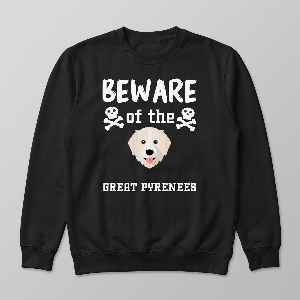 Beware of the Dog: Personalized {breedFullName} Sweatshirt