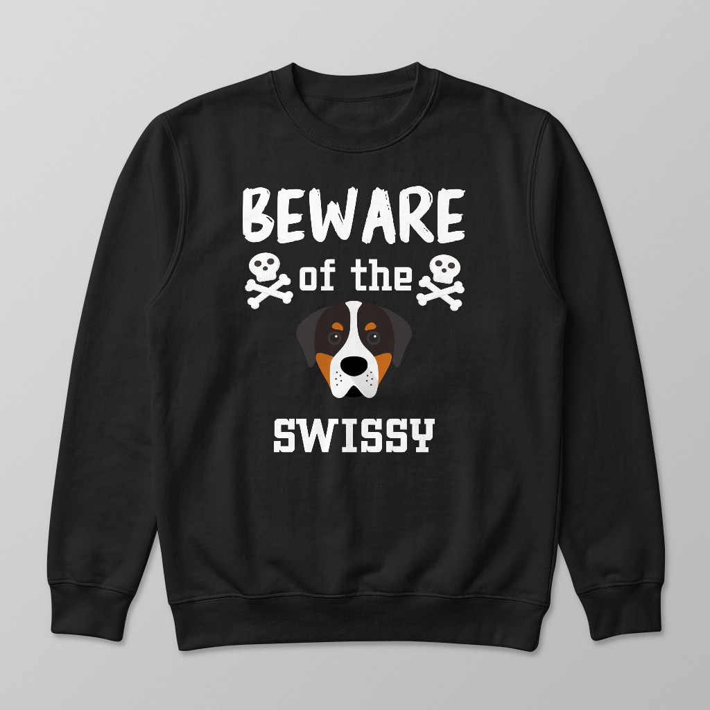 Beware of the Dog: Personalized {breedFullName} Sweatshirt