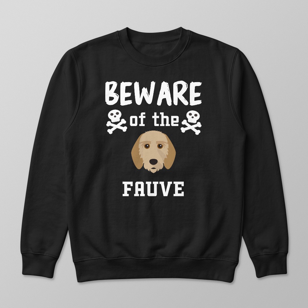 Beware of the Dog: Personalised {breedFullName} Sweatshirt