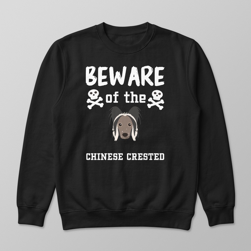 Beware of the Dog: Personalized {breedFullName} Sweatshirt