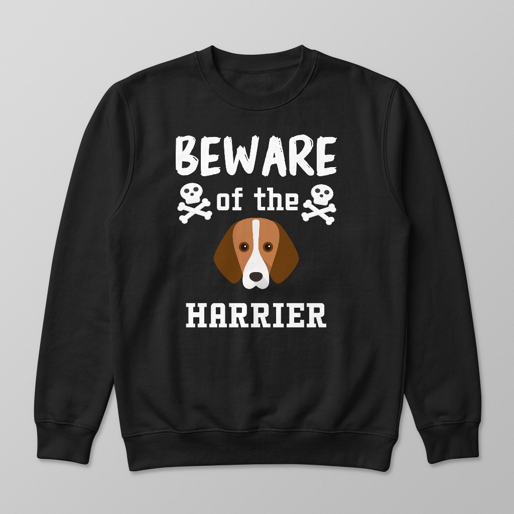Beware of the Dog: Personalised {breedFullName} Sweatshirt