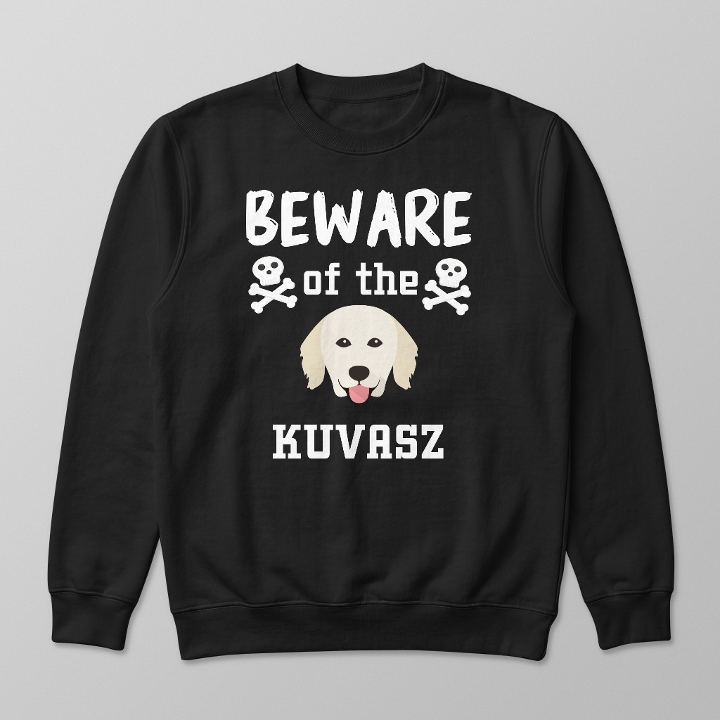 Beware of the Dog: Personalized {breedFullName} Sweatshirt