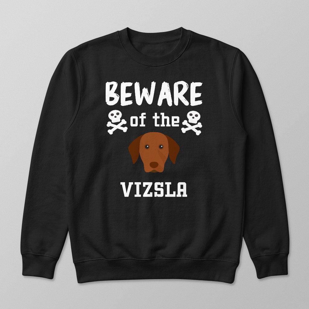 Beware of the Dog: Personalized {breedFullName} Sweatshirt