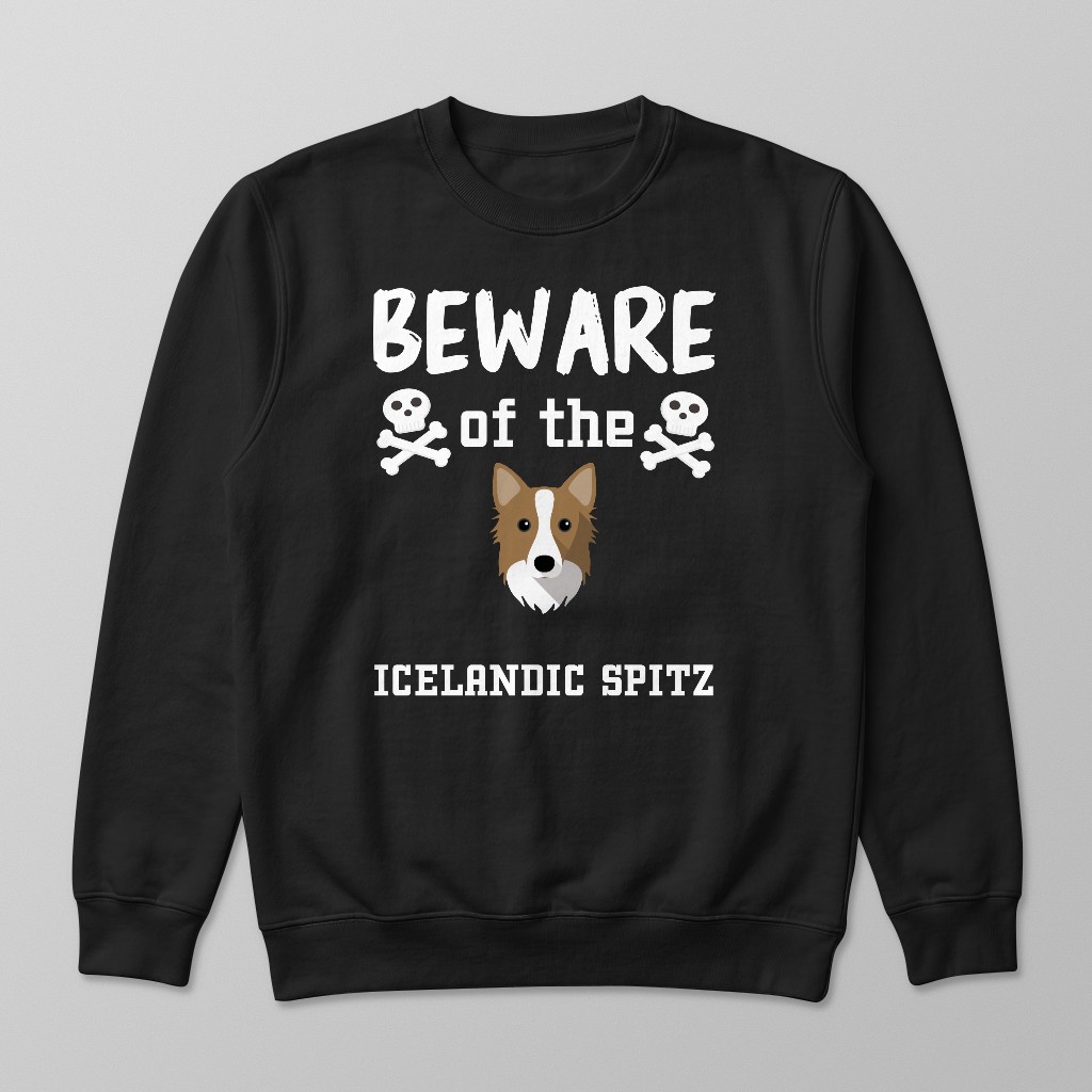 Beware of the Dog: Personalized {breedFullName} Sweatshirt