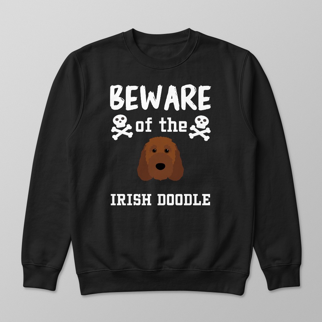 Beware of the Dog: Personalized {breedFullName} Sweatshirt