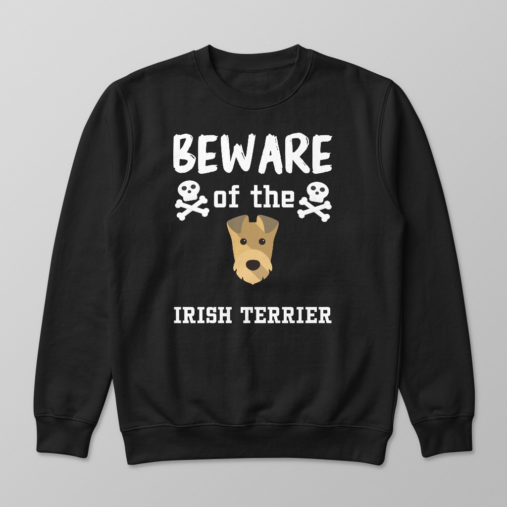Beware of the Dog: Personalized {breedFullName} Sweatshirt
