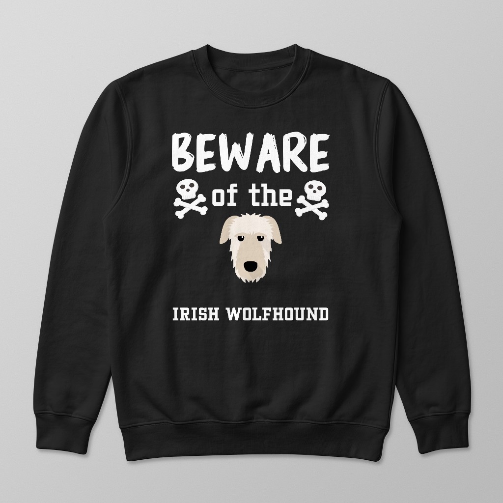 Beware of the Dog: Personalized {breedFullName} Sweatshirt
