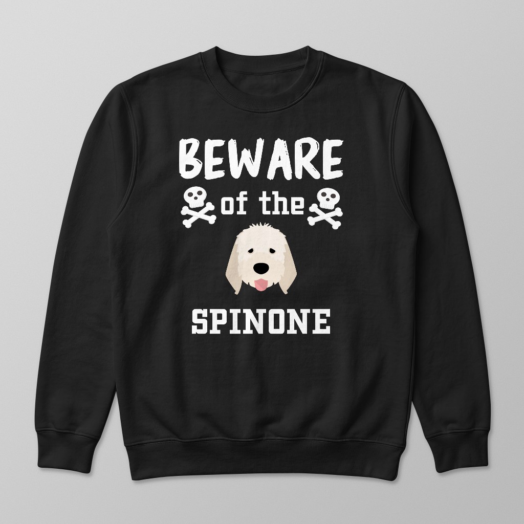 Beware of the Dog: Personalized {breedFullName} Sweatshirt