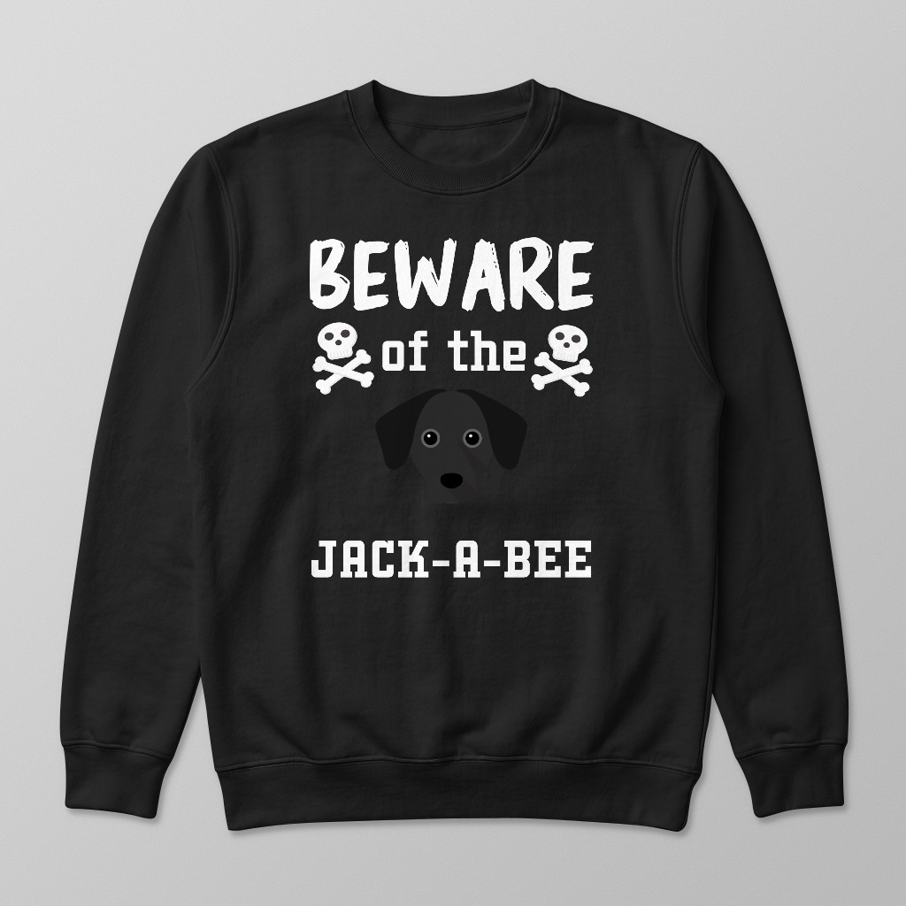 Beware of the Dog: Personalized {breedFullName} Sweatshirt