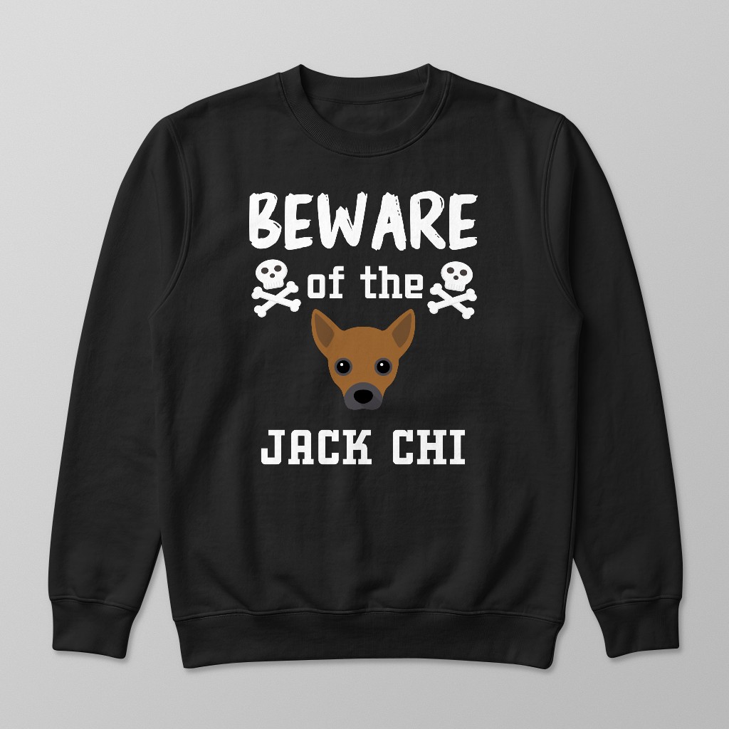 Beware of the Dog: Personalized {breedFullName} Sweatshirt