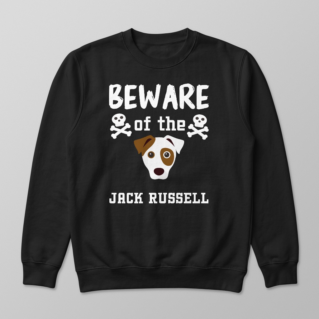 Beware of the Dog: Personalised {breedFullName} Sweatshirt