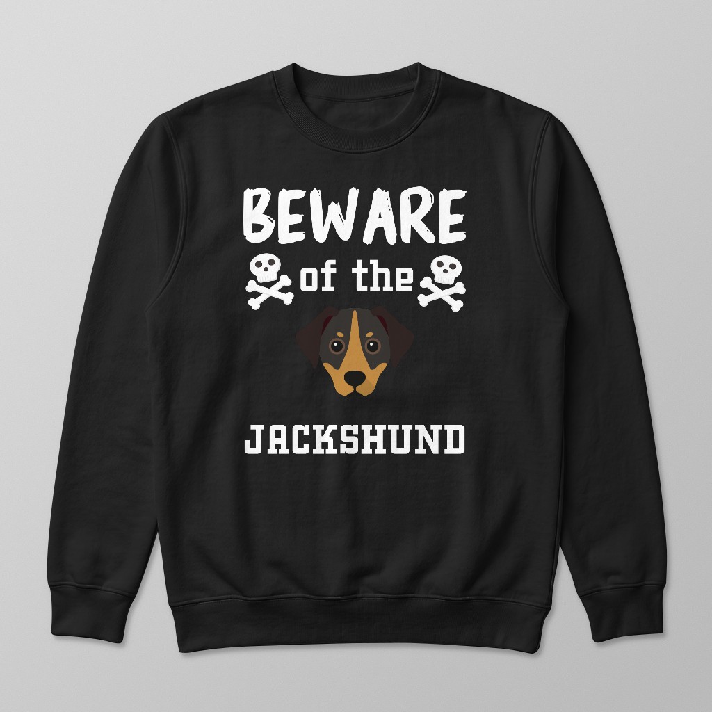 Beware of the Dog: Personalized {breedFullName} Sweatshirt