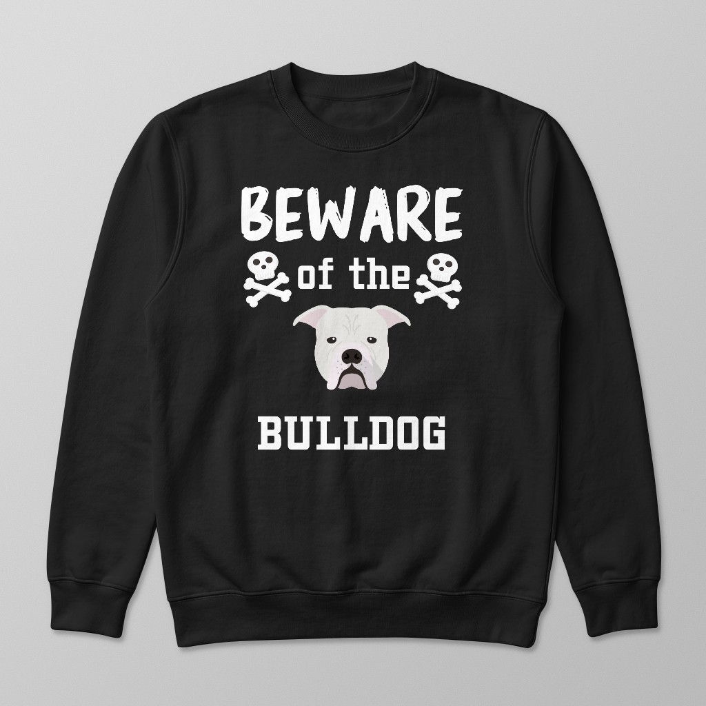 Beware of the Dog: Personalised {breedFullName} Sweatshirt