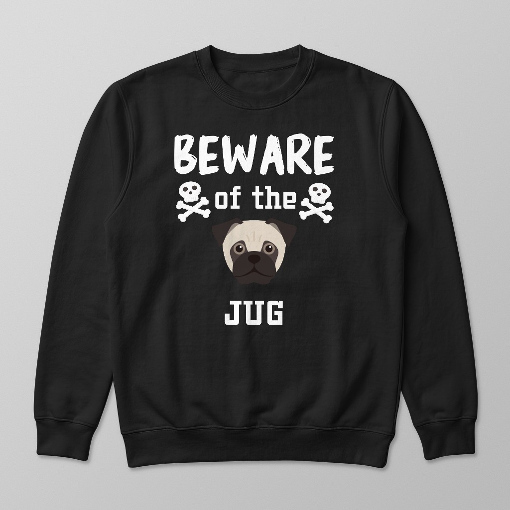 Beware of the Dog: Personalized {breedFullName} Sweatshirt