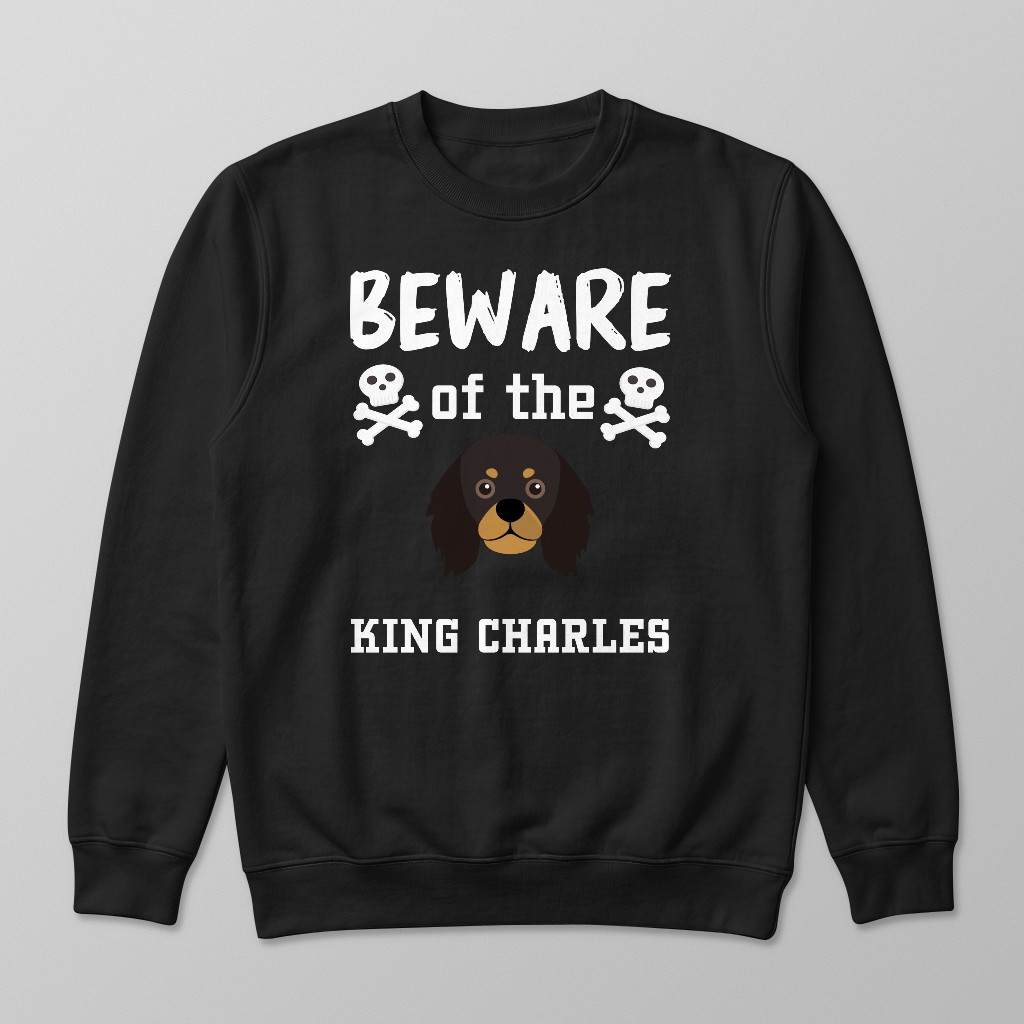 Beware of the Dog: Personalized {breedFullName} Sweatshirt