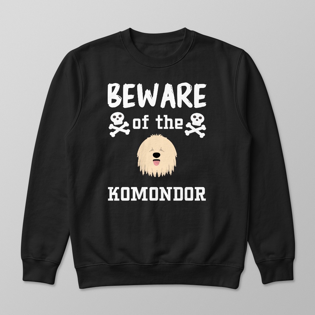 Beware of the Dog: Personalized {breedFullName} Sweatshirt