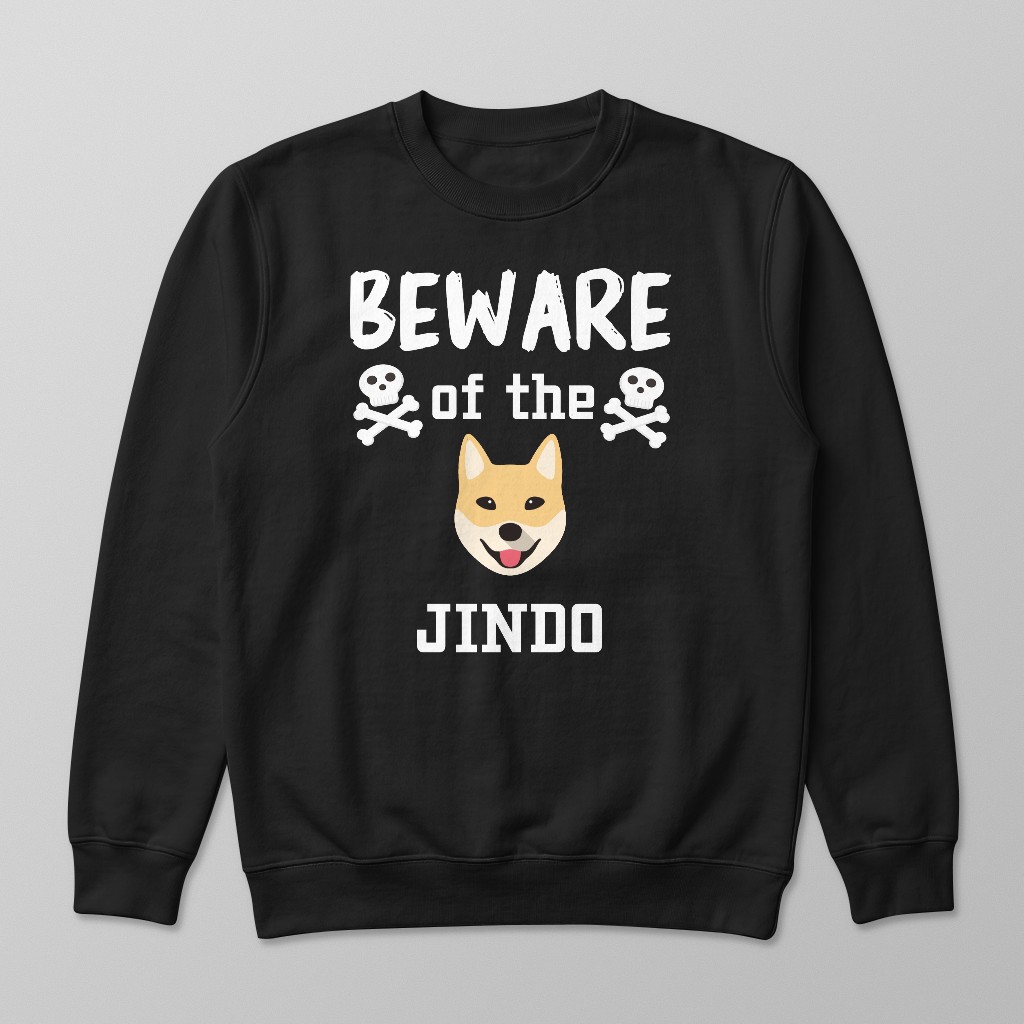 Beware of the Dog: Personalized {breedFullName} Sweatshirt