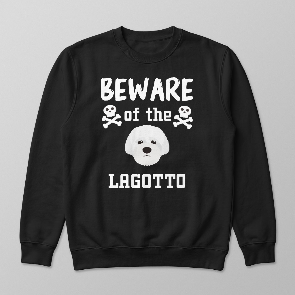Beware of the Dog: Personalized {breedFullName} Sweatshirt