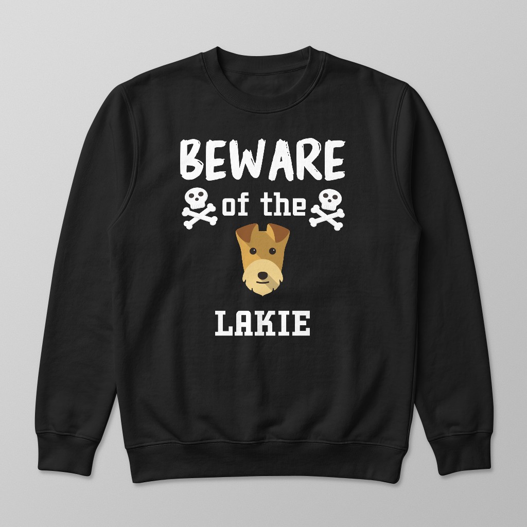 Beware of the Dog: Personalized {breedFullName} Sweatshirt