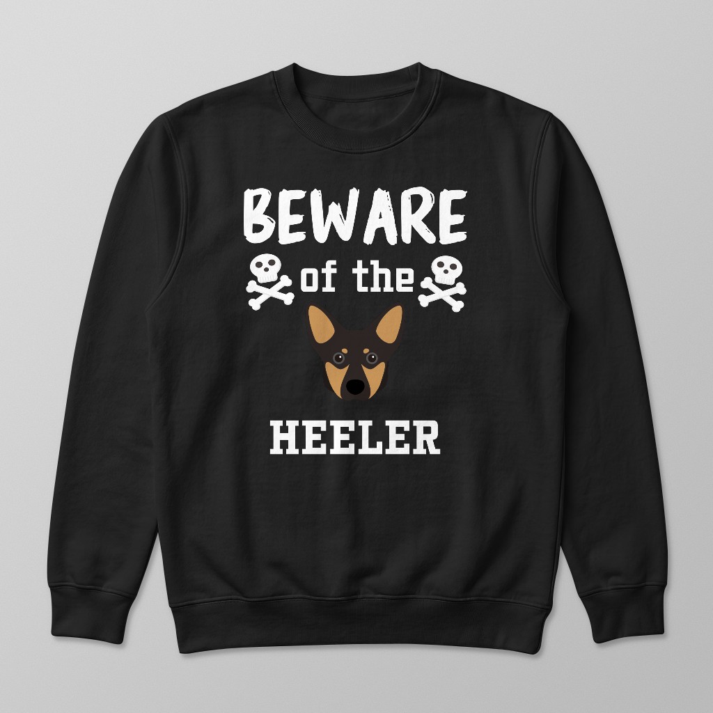 Beware of the Dog: Personalized {breedFullName} Sweatshirt