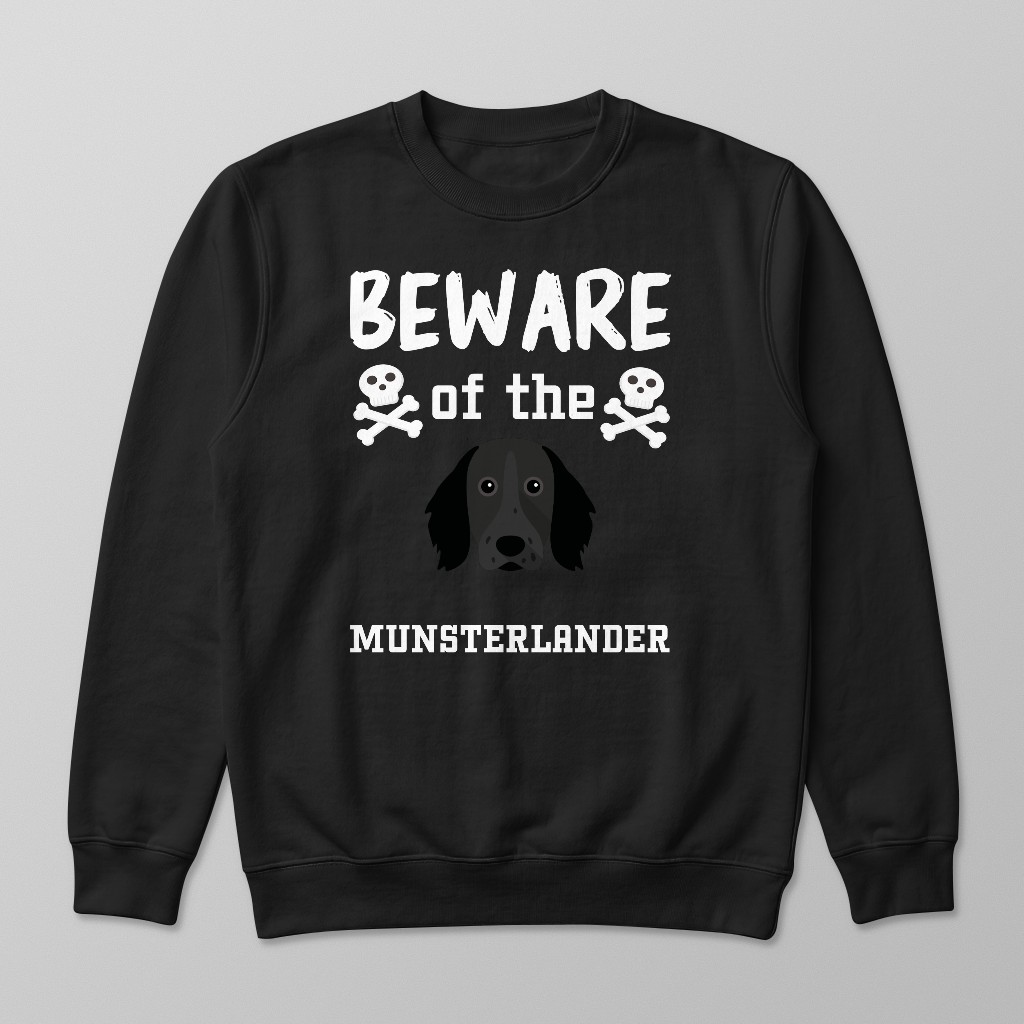 Beware of the Dog: Personalized {breedFullName} Sweatshirt