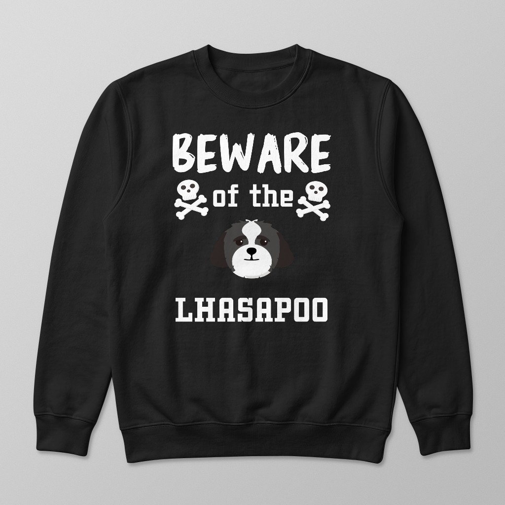 Beware of the Dog: Personalized {breedFullName} Sweatshirt