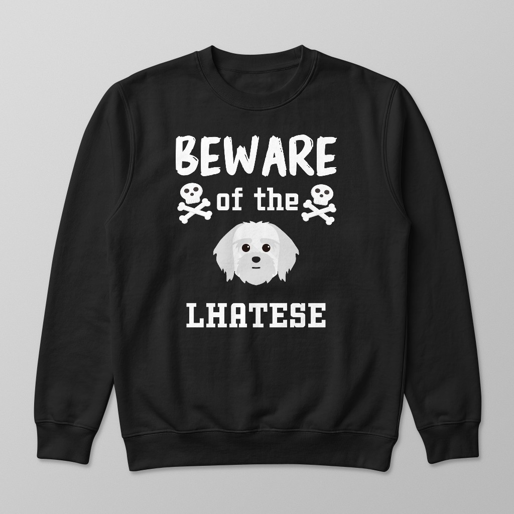 Beware of the Dog: Personalized {breedFullName} Sweatshirt