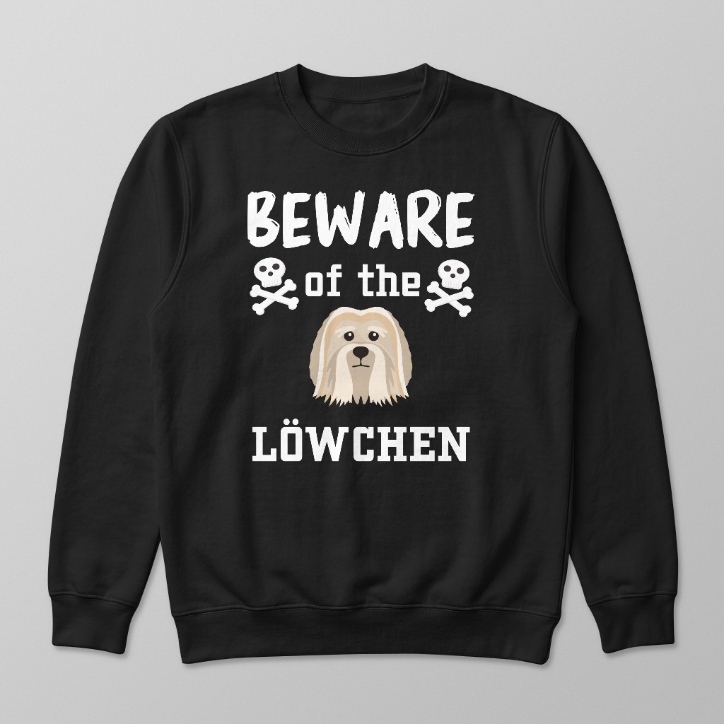 Beware of the Dog: Personalized {breedFullName} Sweatshirt