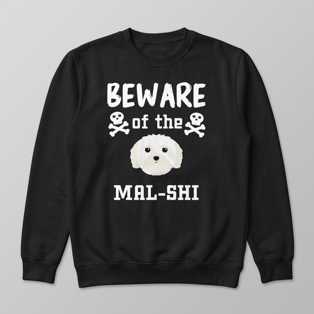 Beware of the Dog: Personalized {breedFullName} Sweatshirt
