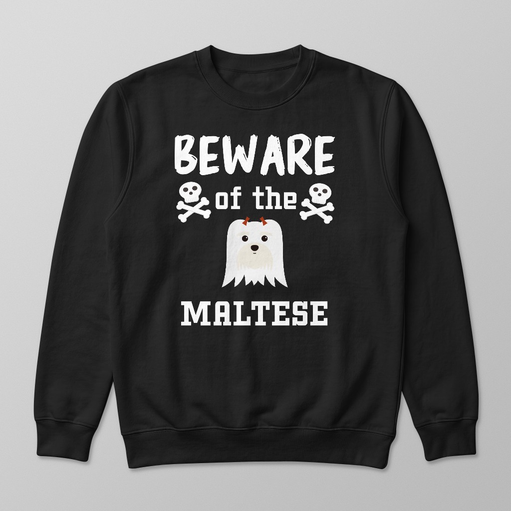 Beware of the Dog: Personalized {breedFullName} Sweatshirt