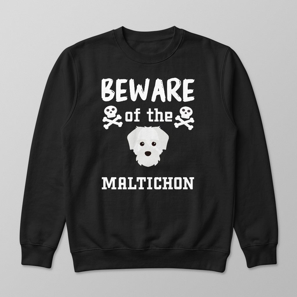 Beware of the Dog: Personalized {breedFullName} Sweatshirt