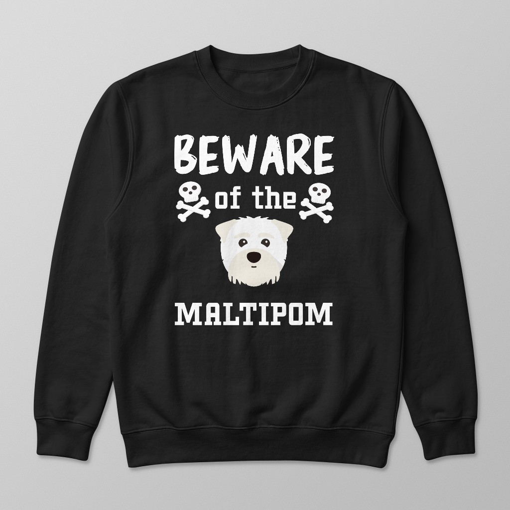 Beware of the Dog: Personalized {breedFullName} Sweatshirt