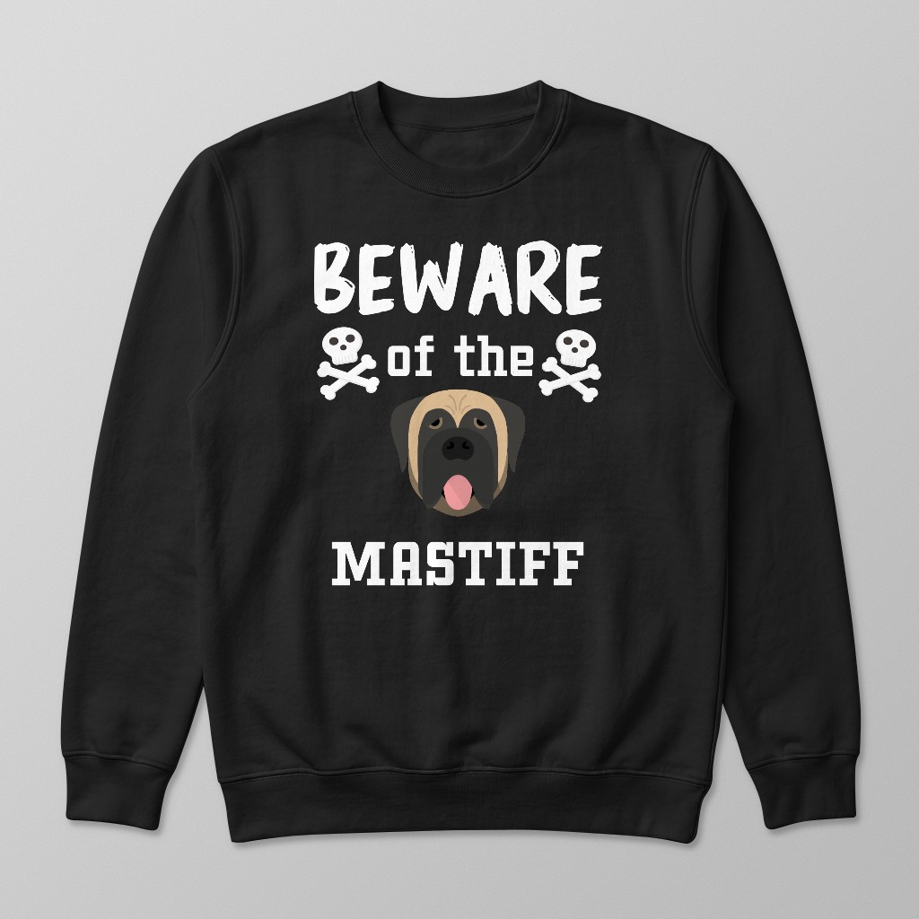 Beware of the Dog: Personalized {breedFullName} Sweatshirt