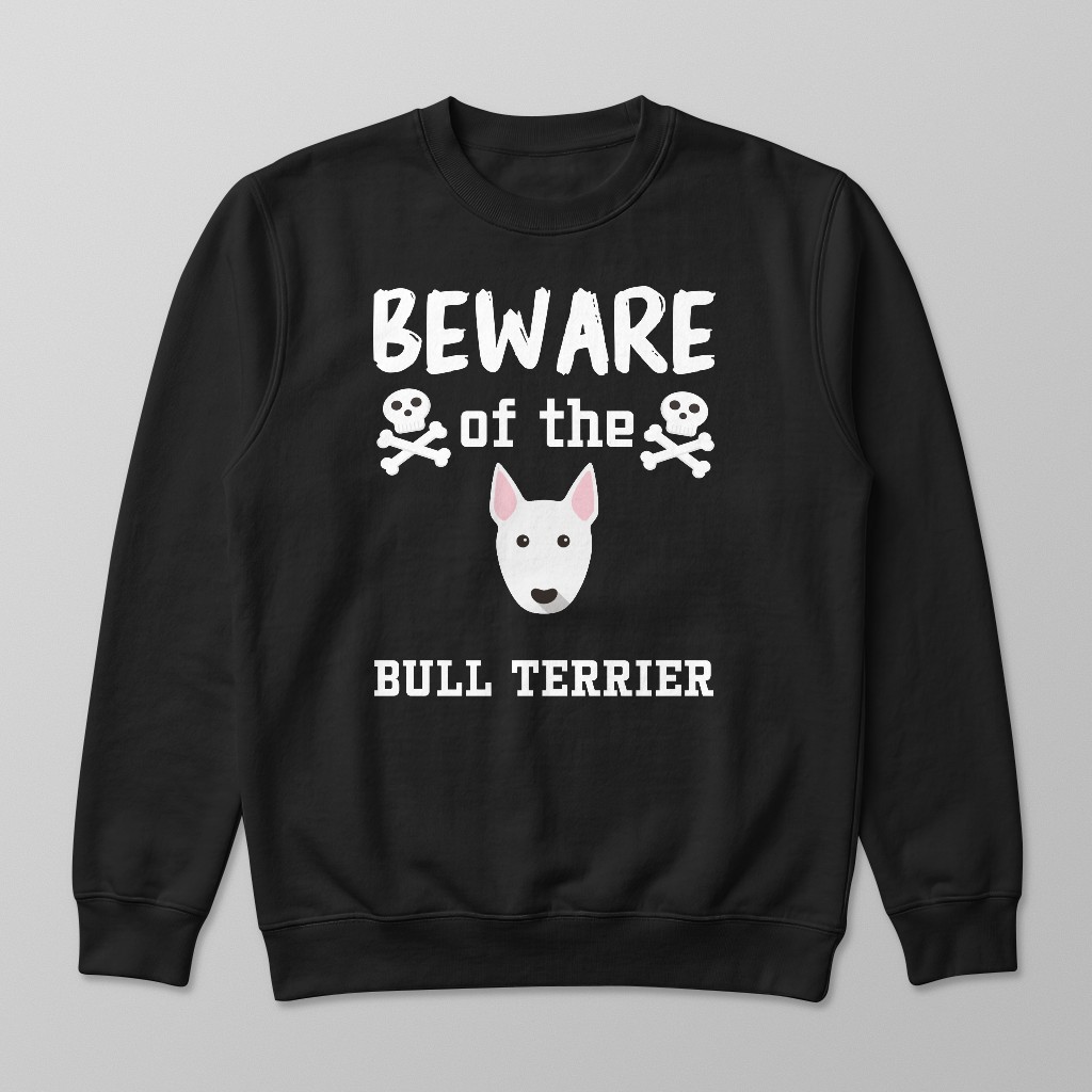 Beware of the Dog: Personalized {breedFullName} Sweatshirt