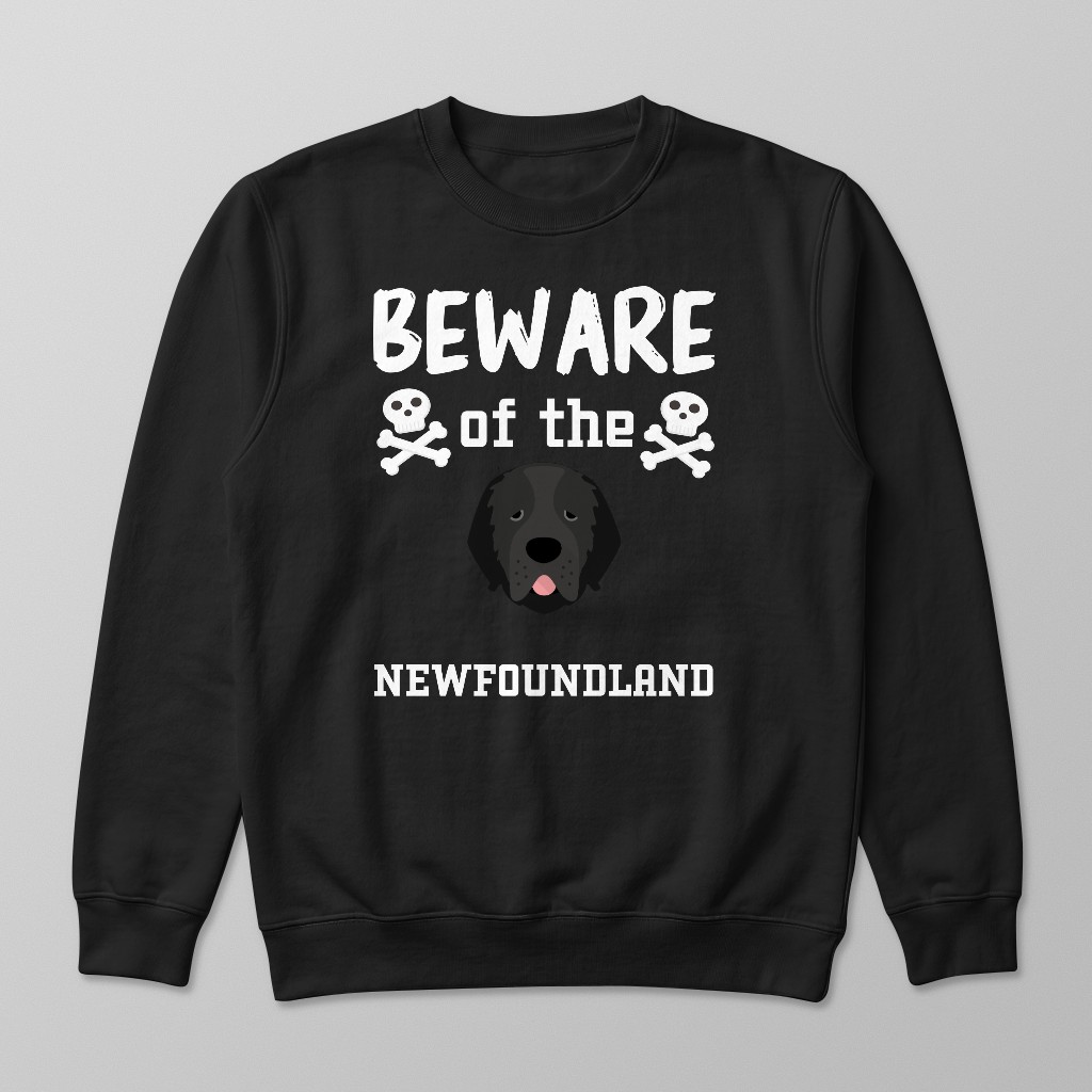 Beware of the Dog: Personalized {breedFullName} Sweatshirt