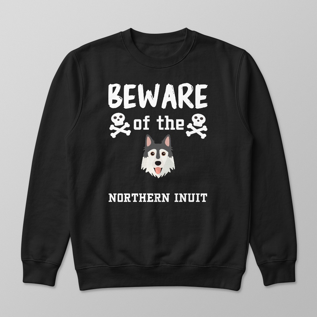 Beware of the Dog: Personalized {breedFullName} Sweatshirt