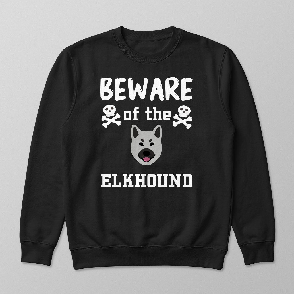 Beware of the Dog: Personalized {breedFullName} Sweatshirt