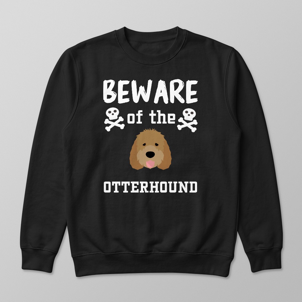 Beware of the Dog: Personalised {breedFullName} Sweatshirt
