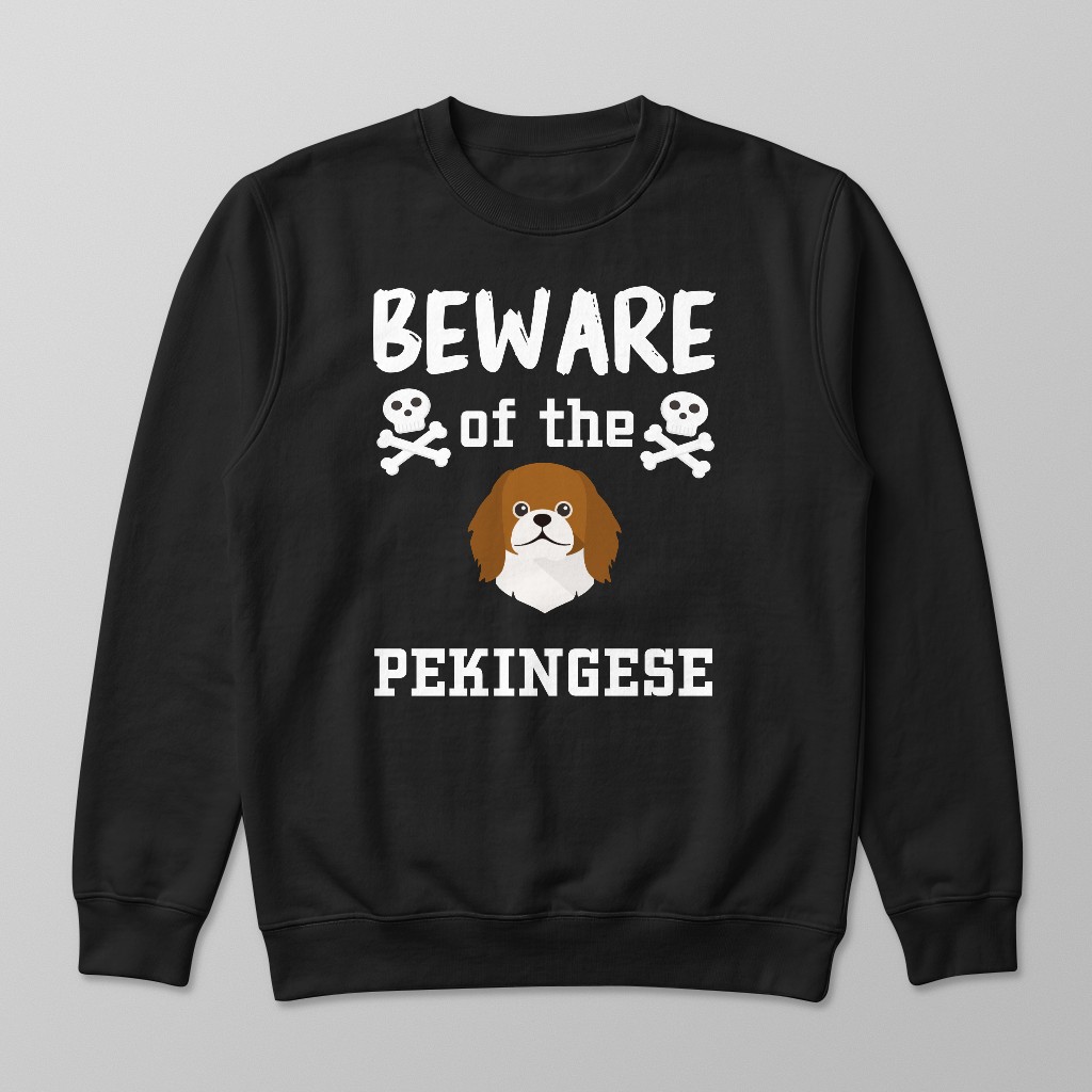 Beware of the Dog: Personalised {breedFullName} Sweatshirt