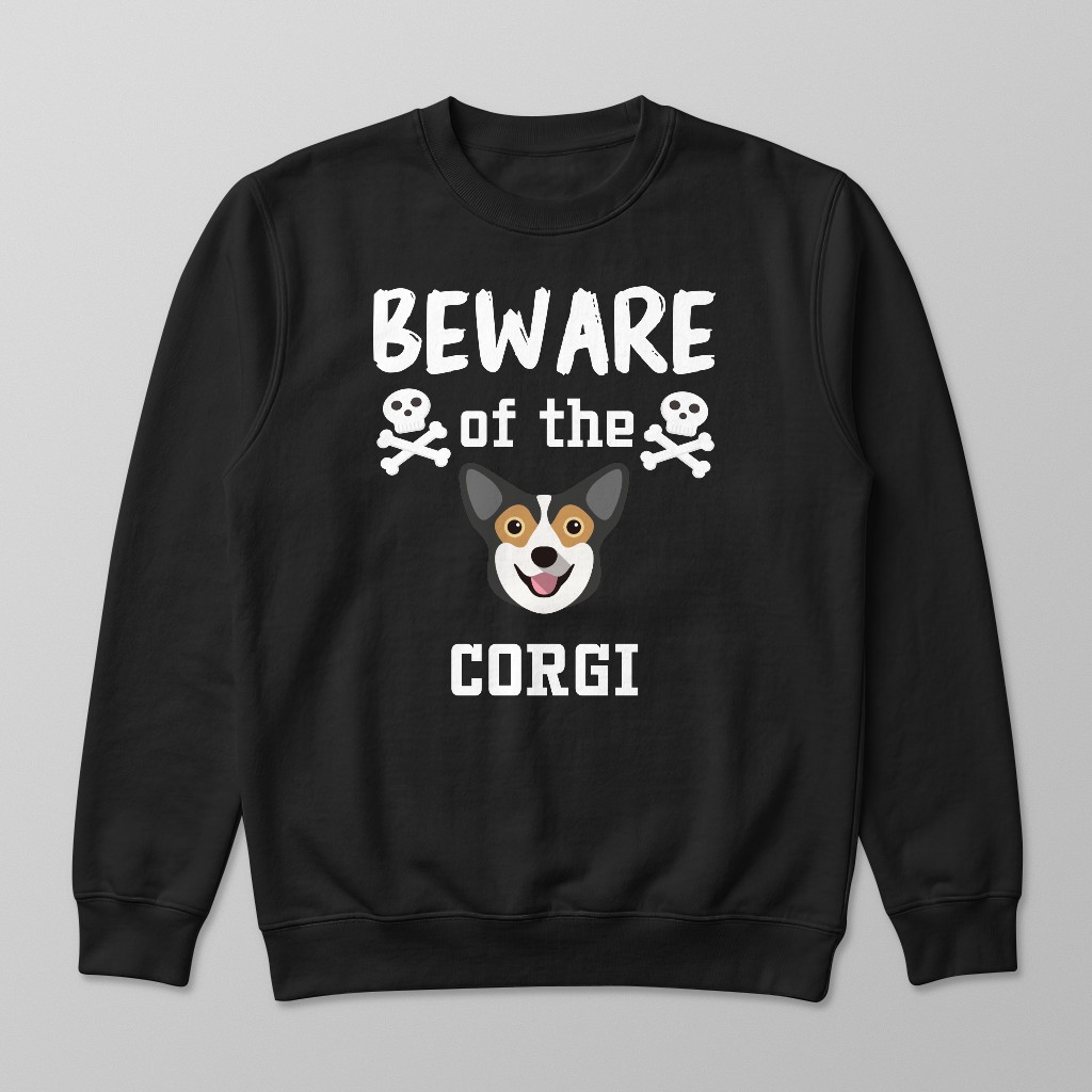 Beware of the Dog: Personalized {breedFullName} Sweatshirt