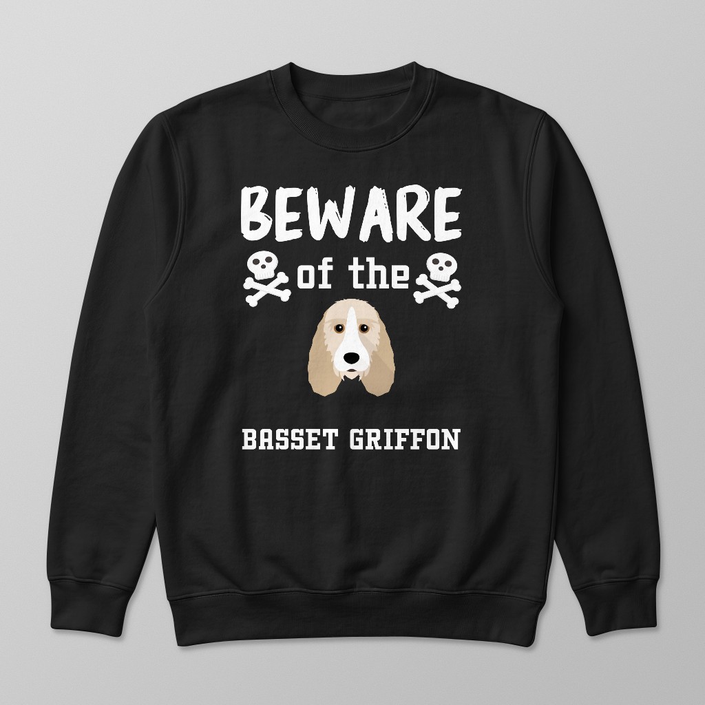 Beware of the Dog: Personalized {breedFullName} Sweatshirt