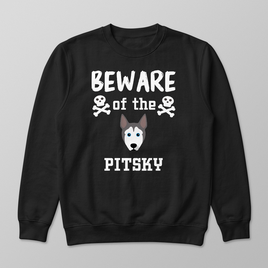Beware of the Dog: Personalized {breedFullName} Sweatshirt