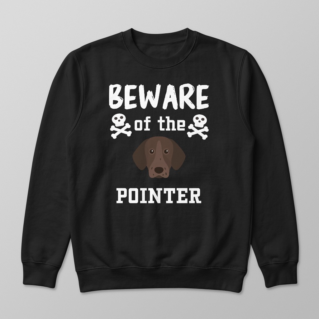 Beware of the Dog: Personalised {breedFullName} Sweatshirt