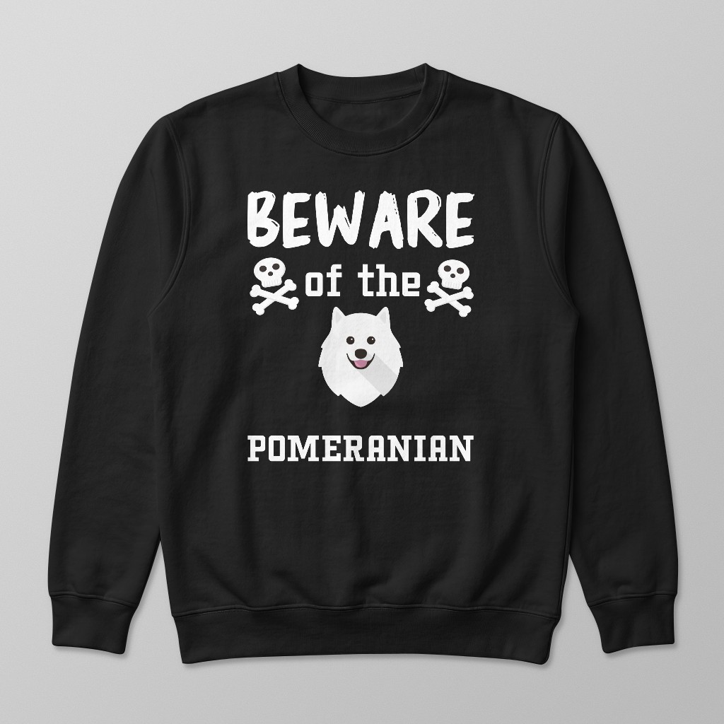 Beware of the Dog: Personalised {breedFullName} Sweatshirt