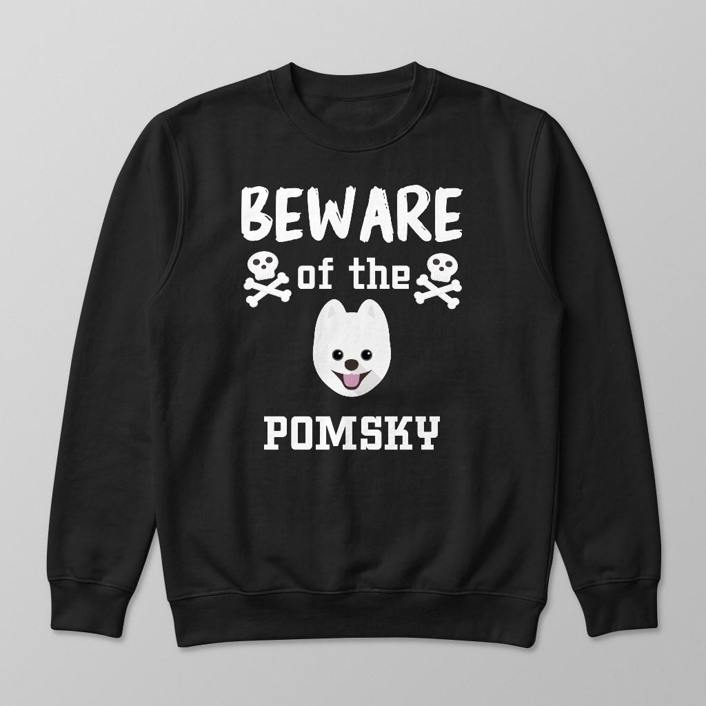 Beware of the Dog: Personalised {breedFullName} Sweatshirt