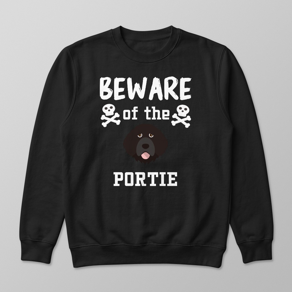 Beware of the Dog: Personalized {breedFullName} Sweatshirt