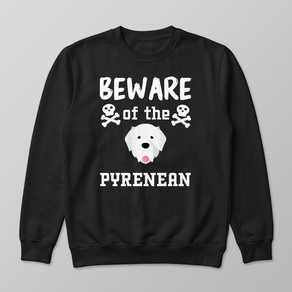 Beware of the Dog: Personalized {breedFullName} Sweatshirt