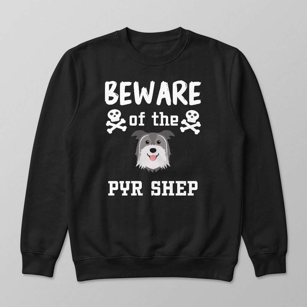 Beware of the Dog: Personalised {breedFullName} Sweatshirt